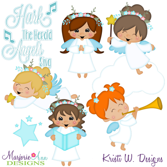 My Angel SVG Cutting Files Includes Clipart - Click Image to Close
